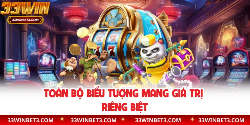 Toàn bộ biểu tượng mang giá trị riêng biệt